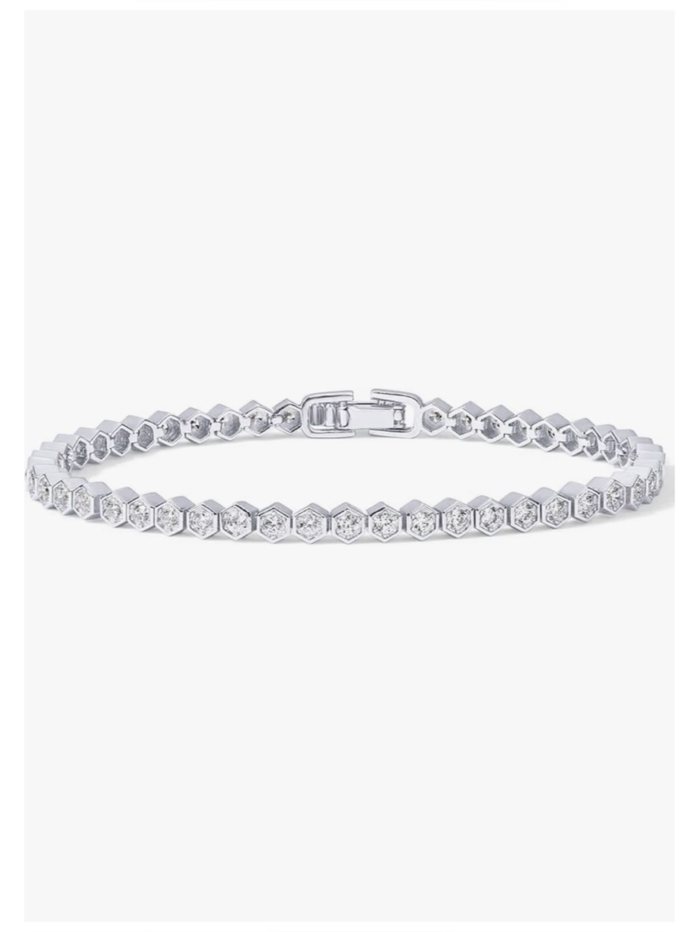 Honeycomb Tennis Bracelet